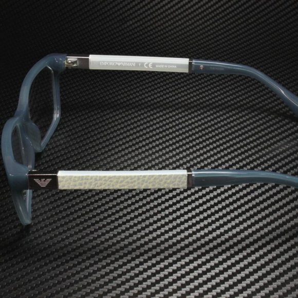 Emporio Armani Women\'s Grey and Green Eyeglasses main image 4